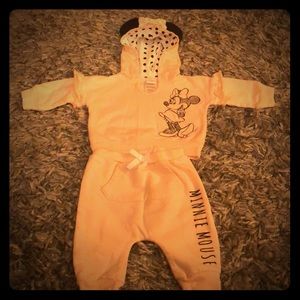 Minnie Mouse jumpsuit set
